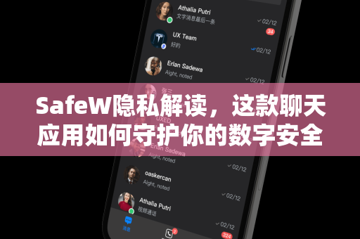 SafeW隐私解读，这款聊天应用如何守护你的数字安全？