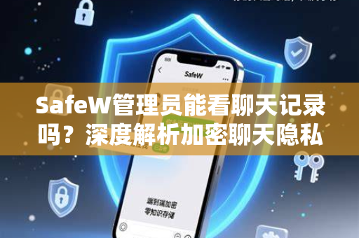 SafeW管理员能看聊天记录吗？深度解析加密聊天隐私与权限边界