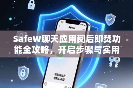SafeW聊天应用阅后即焚功能全攻略，开启步骤与实用技巧