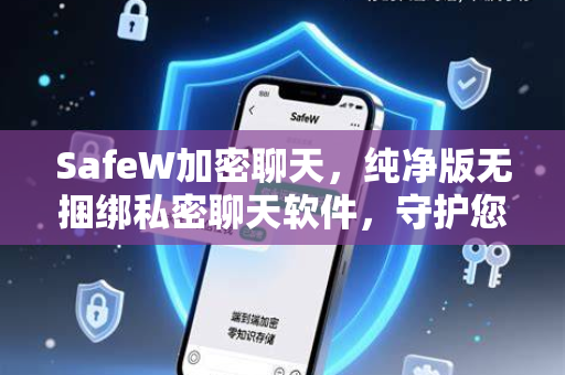 SafeW加密聊天，纯净版无捆绑私密聊天软件，守护您的每一句话