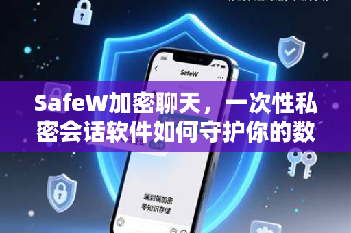 SafeW加密聊天，一次性私密会话软件如何守护你的数字隐私