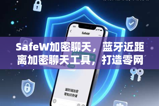 SafeW加密聊天，蓝牙近距离加密聊天工具，打造零网络隐私防护