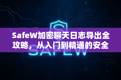 SafeW加密聊天日志导出全攻略，从入门到精通的安全数据管理