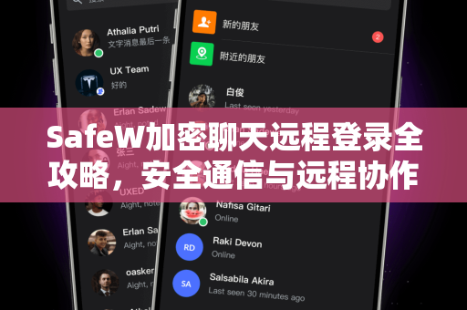 SafeW加密聊天远程登录全攻略，安全通信与远程协作的完美结合