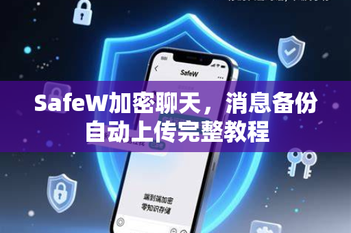 SafeW加密聊天，消息备份自动上传完整教程