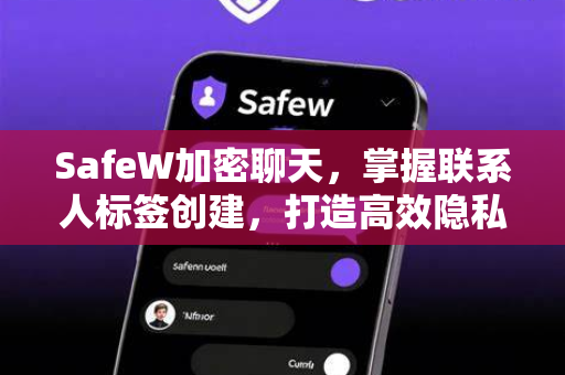 SafeW加密聊天，掌握联系人标签创建，打造高效隐私管理新方式