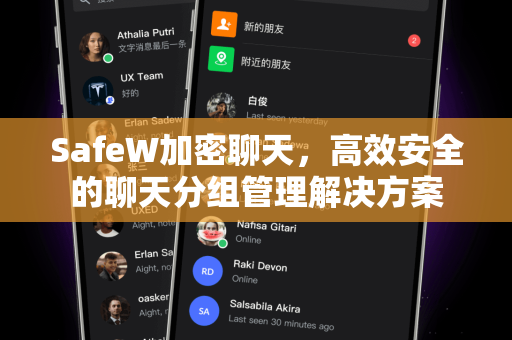 SafeW加密聊天，高效安全的聊天分组管理解决方案