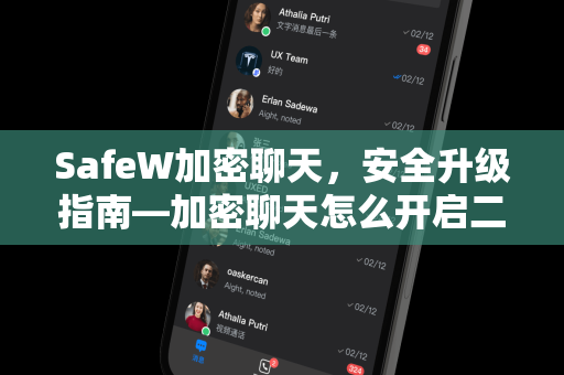 SafeW加密聊天，安全升级指南—加密聊天怎么开启二次验证