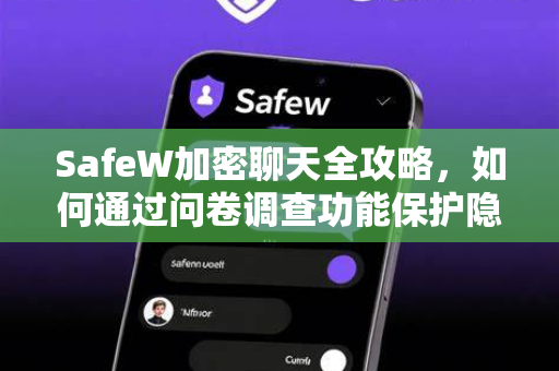 SafeW加密聊天全攻略，如何通过问卷调查功能保护隐私与高效沟通