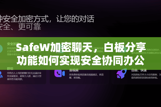 SafeW加密聊天，白板分享功能如何实现安全协同办公？