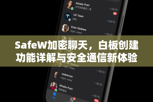 SafeW加密聊天，白板创建功能详解与安全通信新体验