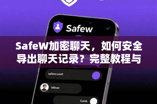 SafeW加密聊天，如何安全导出聊天记录？完整教程与常见问题解答