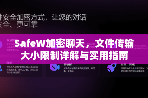 SafeW加密聊天，文件传输大小限制详解与实用指南