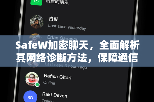 SafeW加密聊天，全面解析其网络诊断方法，保障通信安全