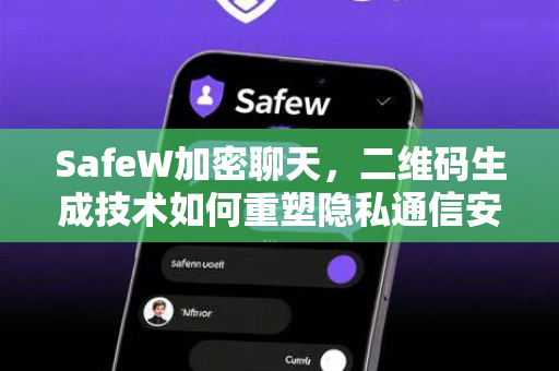 SafeW加密聊天，二维码生成技术如何重塑隐私通信安全