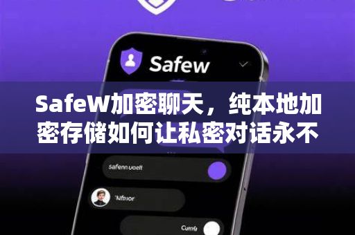 SafeW加密聊天,纯本地加密存储如何让私密对话永不泄露? SafeW加密聊天,纯本地加密存储如何让私密对话永不泄露?