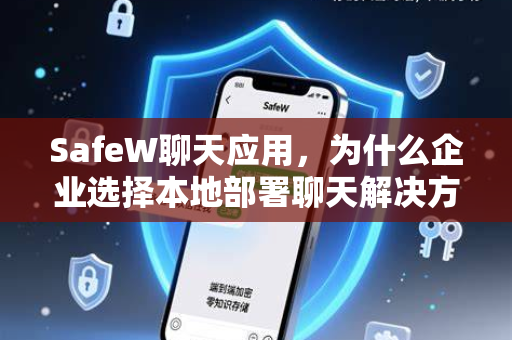 SafeW聊天应用，为什么企业选择本地部署聊天解决方案？