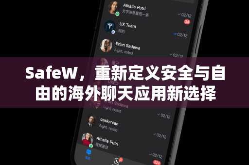 SafeW，重新定义安全与自由的海外聊天应用新选择