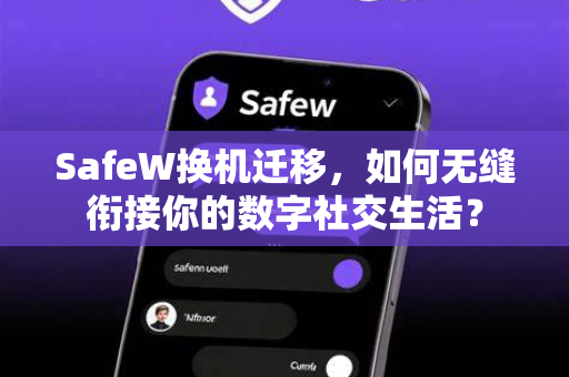 SafeW换机迁移，如何无缝衔接你的数字社交生活？