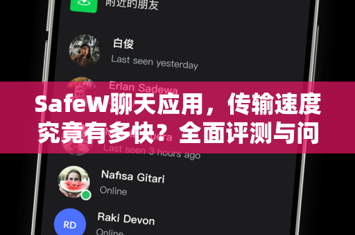 SafeW聊天应用，传输速度究竟有多快？全面评测与问答