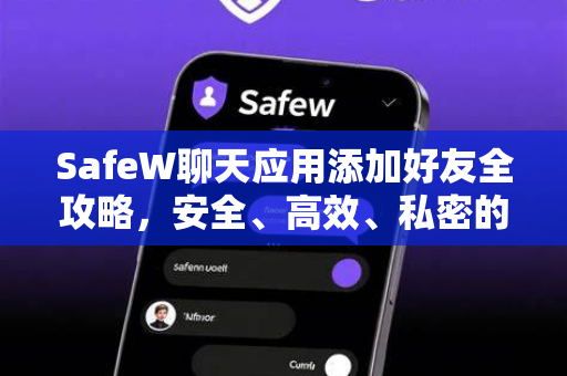 SafeW聊天应用添加好友全攻略，安全、高效、私密的社交新体验