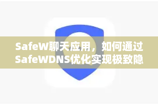 SafeW聊天应用，如何通过SafeWDNS优化实现极致隐私保护与流畅体验