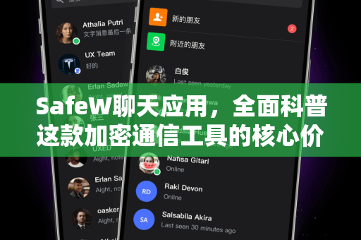 SafeW聊天应用，全面科普这款加密通信工具的核心价值