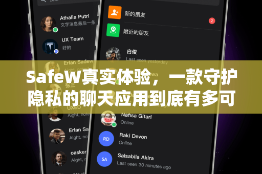 SafeW真实体验，一款守护隐私的聊天应用到底有多可靠？