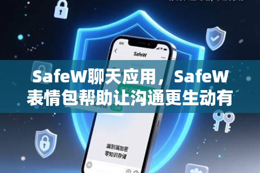 SafeW聊天应用，SafeW表情包帮助让沟通更生动有趣