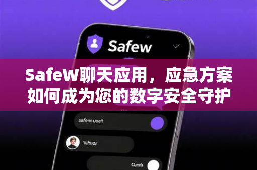 SafeW聊天应用，应急方案如何成为您的数字安全守护者？