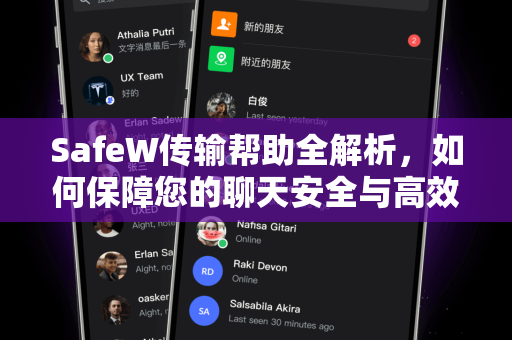 SafeW传输帮助全解析，如何保障您的聊天安全与高效