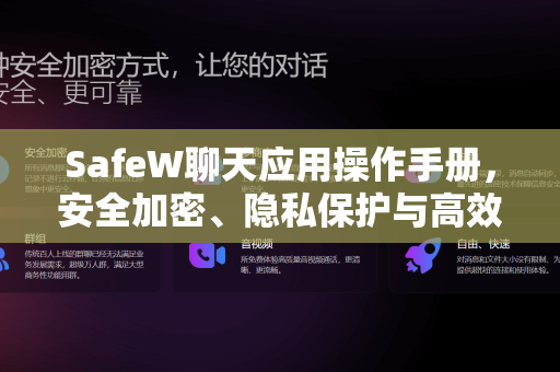 SafeW聊天应用操作手册，安全加密、隐私保护与高效沟通全解析
