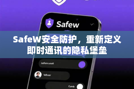 SafeW安全防护，重新定义即时通讯的隐私堡垒