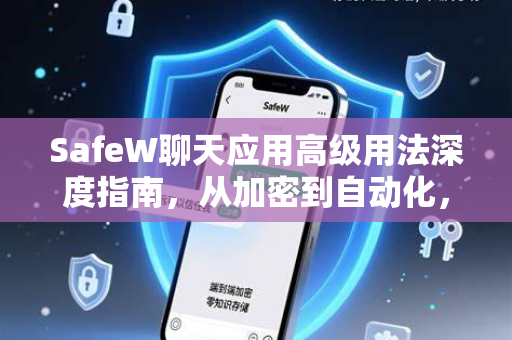 SafeW聊天应用高级用法深度指南，从加密到自动化，全面掌控你的隐私与效率