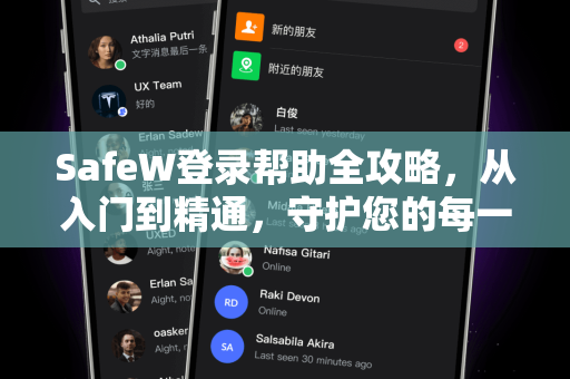 SafeW登录帮助全攻略，从入门到精通，守护您的每一次安全对话