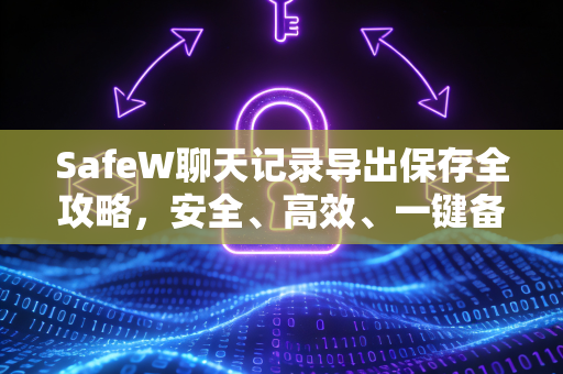 SafeW聊天记录导出保存全攻略，安全、高效、一键备份