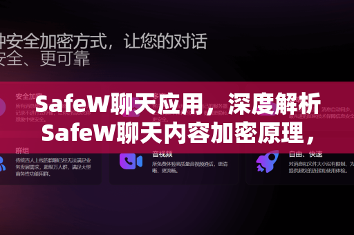 SafeW聊天应用，深度解析SafeW聊天内容加密原理，保障隐私安全