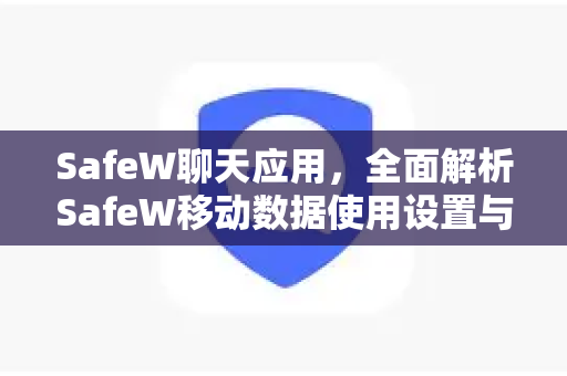 SafeW聊天应用，全面解析SafeW移动数据使用设置与高效通信技巧