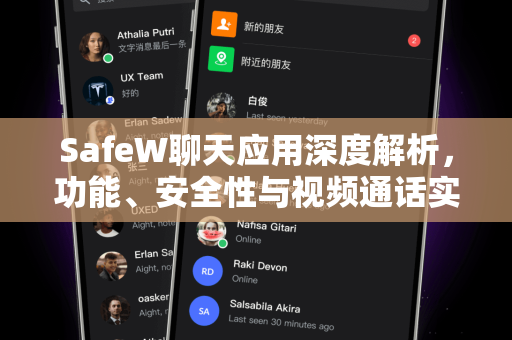SafeW聊天应用深度解析，功能、安全性与视频通话实测