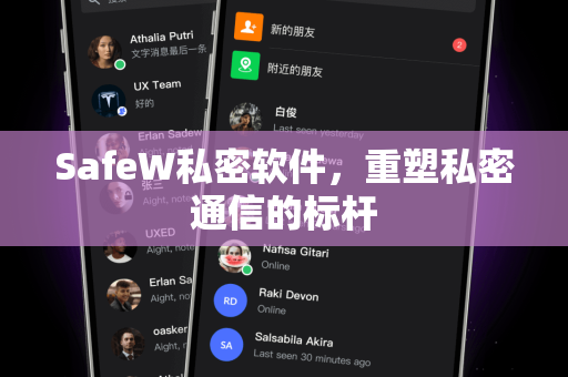 SafeW私密软件，重塑私密通信的标杆